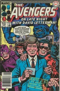 Avengers #239 ORIGINAL Vintage 1984 Marvel Comics David Letterman