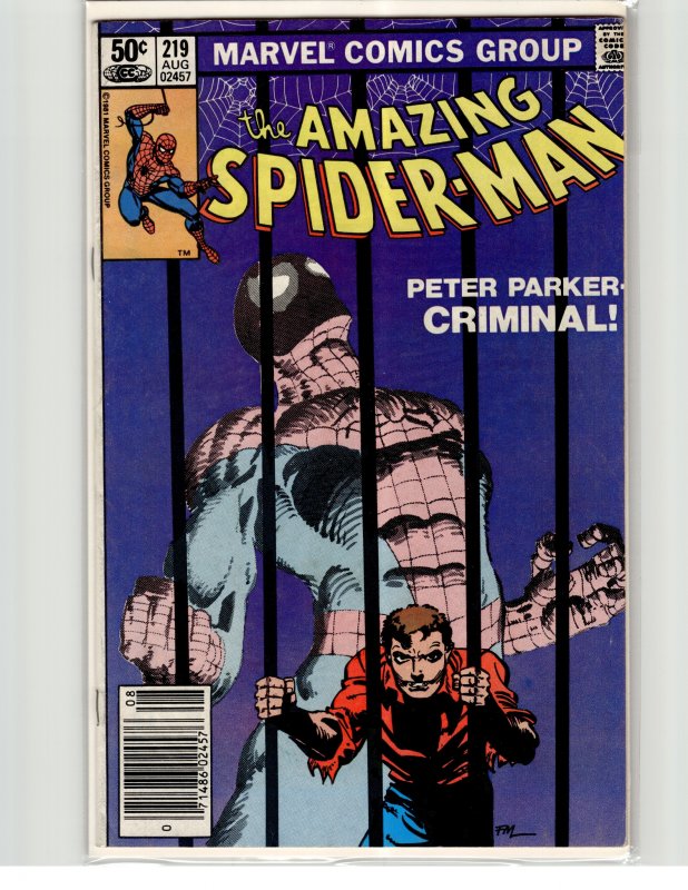 The Amazing Spider-Man #219 (1981) Spider-Man
