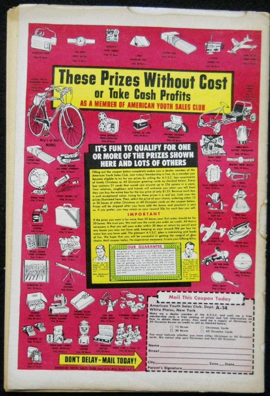 CHALLENGERS OF THE UNKNOWN #15 VG