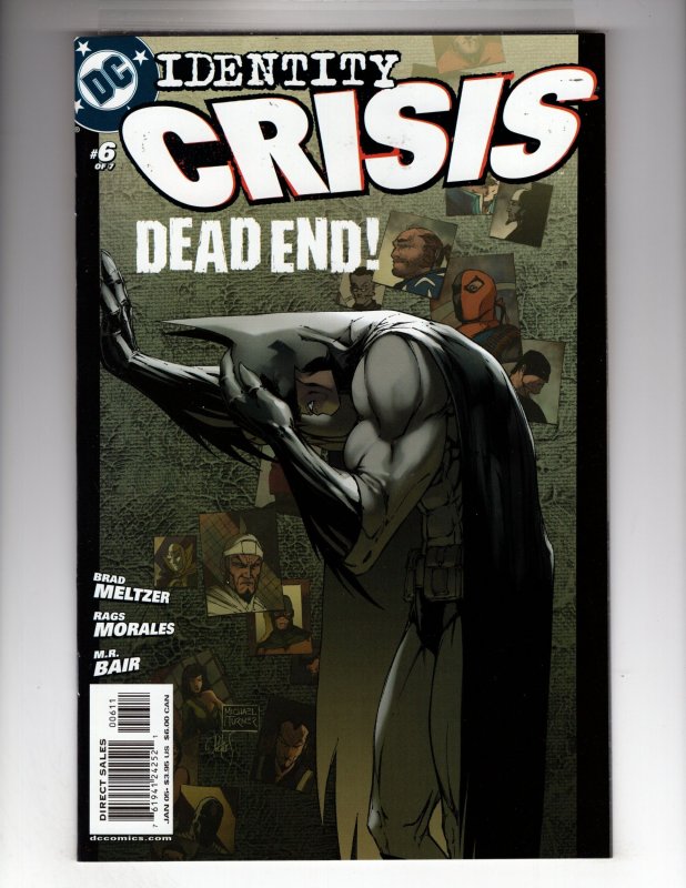 Identity Crisis #6 (2005) *** FLAT-RATE SHIPPING @ EC *** / MC#75