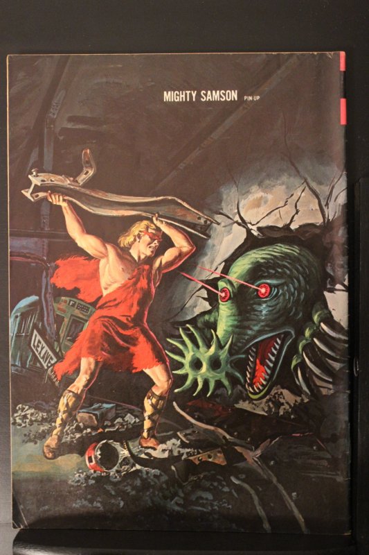 Mighty Samson #7 (Sep, 1966) High-Grade VF+ Battle Cover Wow!