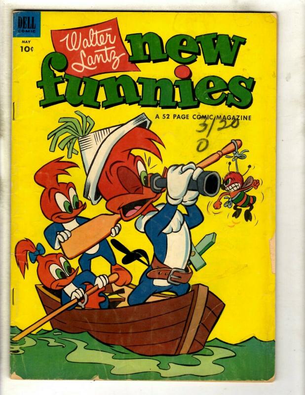 12 New Funnies Dell Comics #195 38 AP 180 125 162 136 99 107 157 134 144 160 JK4