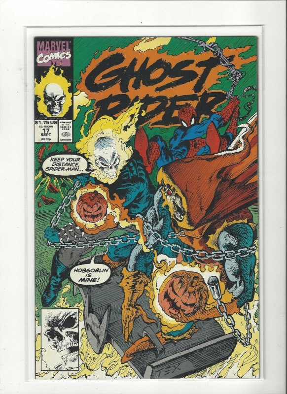 Ghost Rider (1990 series) #17 NM Near Mint condition. Marvel comics