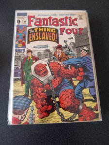 FANTASTIC FOUR #91 HIGH GRADE