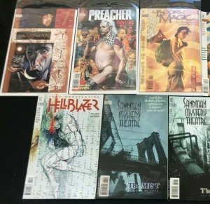 MISC VERTIGO 9PC LOT (VF) SANDMAN!! PREACHER!! BOOKS OF MAGIC!! 1993-96