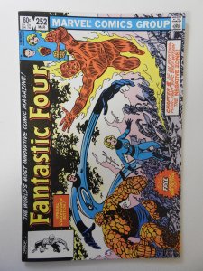 Fantastic Four #252 (1983) VF Condition! Tattooz intact!