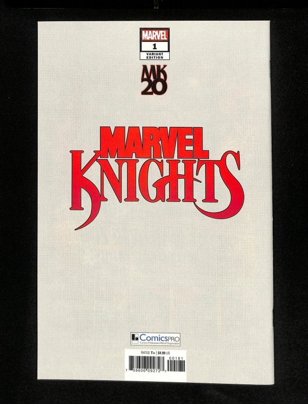 Marvel Knights 20th Anniversary - Daredevil #1 Shaw BW Virgin Variant