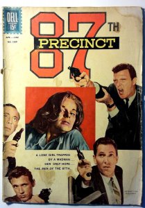 Four Color (87th Precinct) #1309 (1962) Dell Comics 9.4 NM Bert Kling Comic
