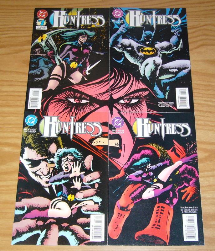 Huntress vol. 2 #1-4 VF/NM complete series - chuck dixon - batman 2 3 set lot