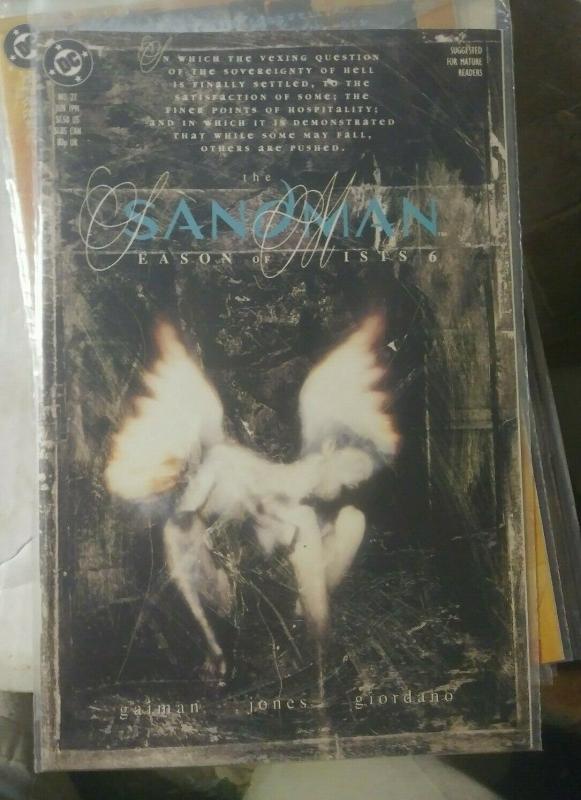 SANDMAN # 27  1991 DC COMICS NEIL GAIMAN  season  of mists pt 6 + LORDS OF ORDER