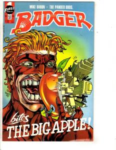 Lot Of 12 Badger First Comic Books # 2 37 41 43 44 45 47 48 50 53 54 59 J313