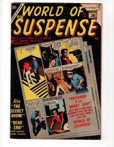 World of Suspense #8 (1957)  Atlas Era Suspense Series SCARCE  / ID#275