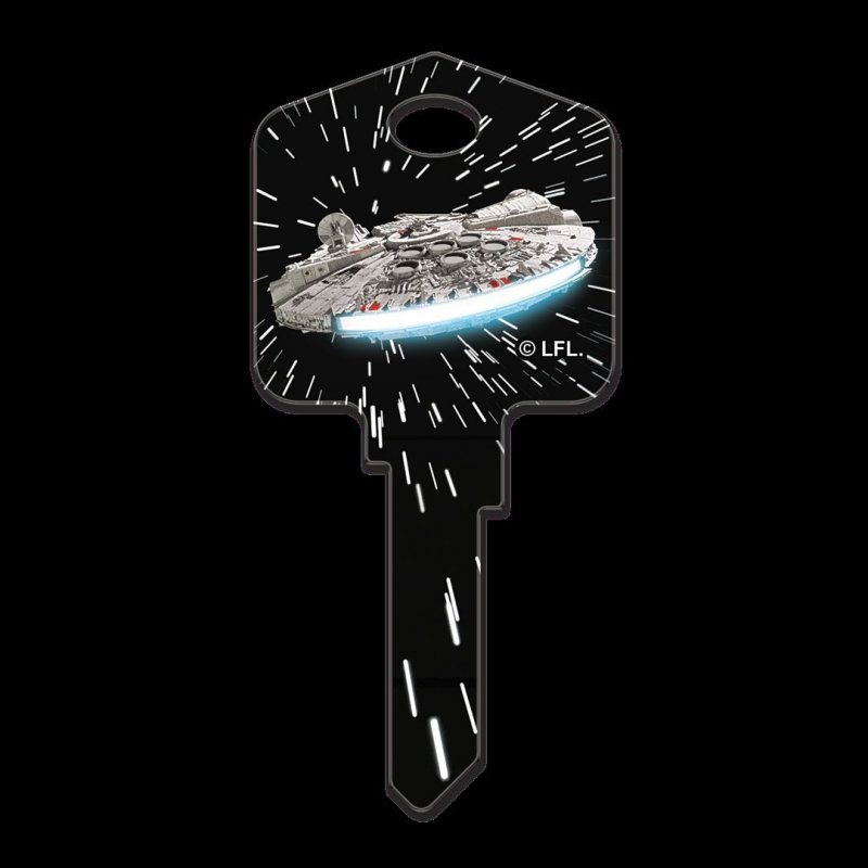 KW1 - MILLENNIUM FALCON Kwikset House Key