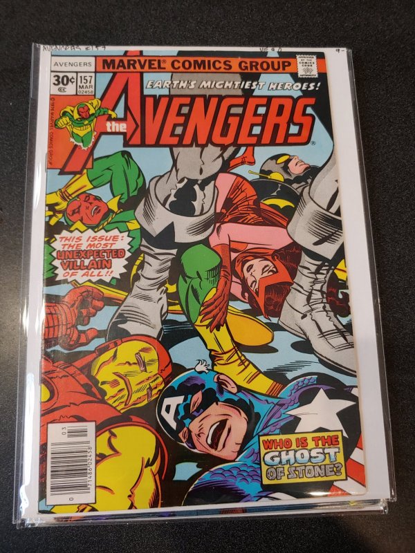 AVENGERS #157 F, Jack Kirby cover, Marvel Comics 1977