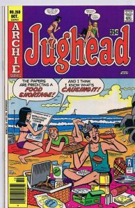 Jughead #269 ORIGINAL Vintage 1977 Archie Comics GGA Veronica Bikini Cover