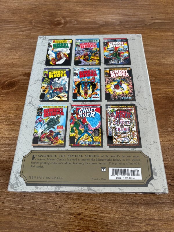 Marvel Masterworks Vol # 366 Ghost Rider 63-73 Limited To 560 SEALED Copy 1 J422