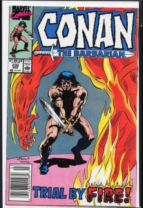 Conan the Barbarian #230 Newsstand Edition (1990) Conan
