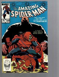 6 Amazing Spider-Man Marvel Comics # 243 245 246 247 248 249 Goblin Gwen TJ2