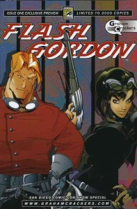 Flash Gordon (Ardden) #1 Ashcan FN ; Ardden | Graham Crackers Preview Ltd 3,000