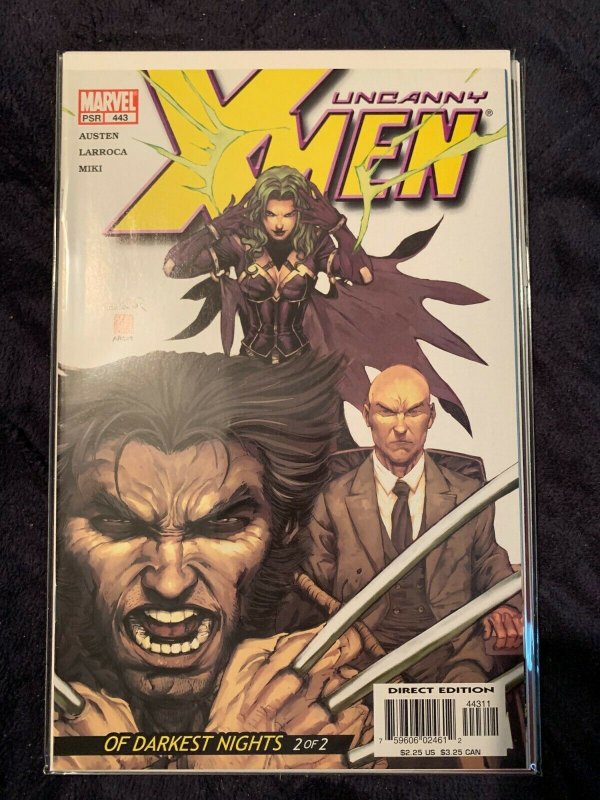 Uncanny X-men 443 NM  Wolverine Cyclops Storm Colossus 