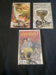 THE UNWRITTEN: APOCALYPSE 11PC (VF/NM) ISSUES #1-11, BAGGED & BOARDED 2014-15