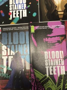 Blood Stained Teeth Set Issues # 1-10 (2023) • Image Comics • Christian Ward