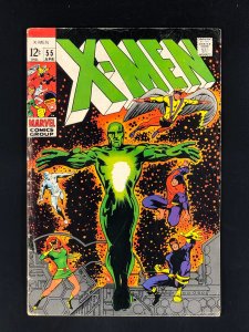 The X-Men #55 (1969) GD/VG Origin of Angel, as the Avenging Angel