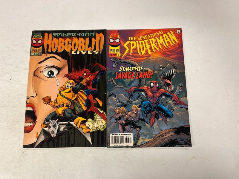 3 Marvel Comics Sensational Spider-Man 13 Hobgoblin Lives 3 Spitfire 1 48 JW18