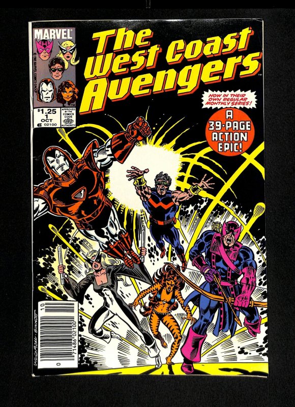 West Coast Avengers #1