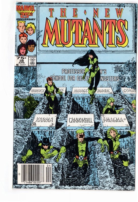 The New Mutants #38 (1986)