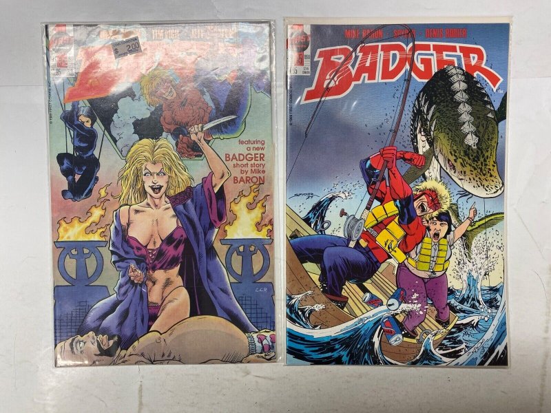 5 Badger FIRST comic books #54 55 56 57 58 17 KM41