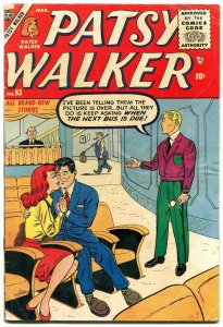 Patsy Walker #63 1956- Atlas Romance- Movie Theater cover VG-