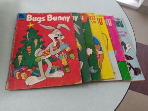 Bugs Bunny 7 Issue Silver Bronze Age Comics Lot Run Set Collection