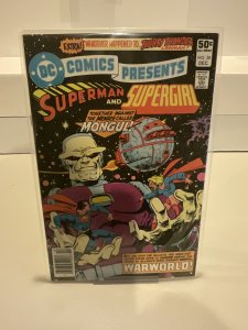 DC Comics Presents #28  VF 1980 Superman! Supergirl! 2nd App Mongul! Starlin!