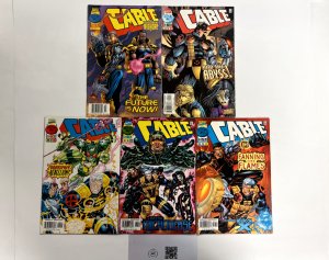 5 Cable Marvel Comic Books # 37 38 39 40 41 Avengers Defenders Thor Hulk 78 JS19