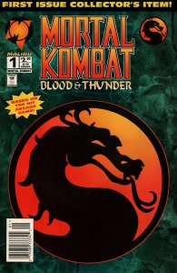 Mortal Kombat #1 Newsstand Cover (1994) Malibu Comics 