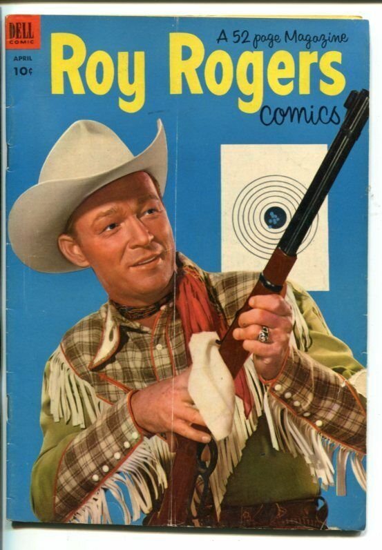 ROY ROGERS #64-1953- PHOTO COVER-KING OF THE COWBOYS-vg