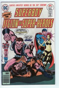 SUPERBOY #221 - 3.5 - OW-W - Legion Of Super-Heroes