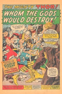 Here It Is! MIGHTY THOR #126 (Mar1966) 5.0 VG/FN 1st Issue! All Top Jack Kirby!