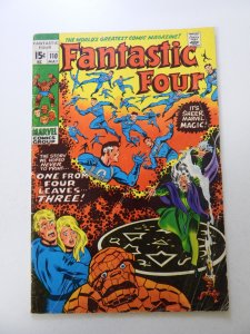 Fantastic Four #110 (1971) GD/VG condition