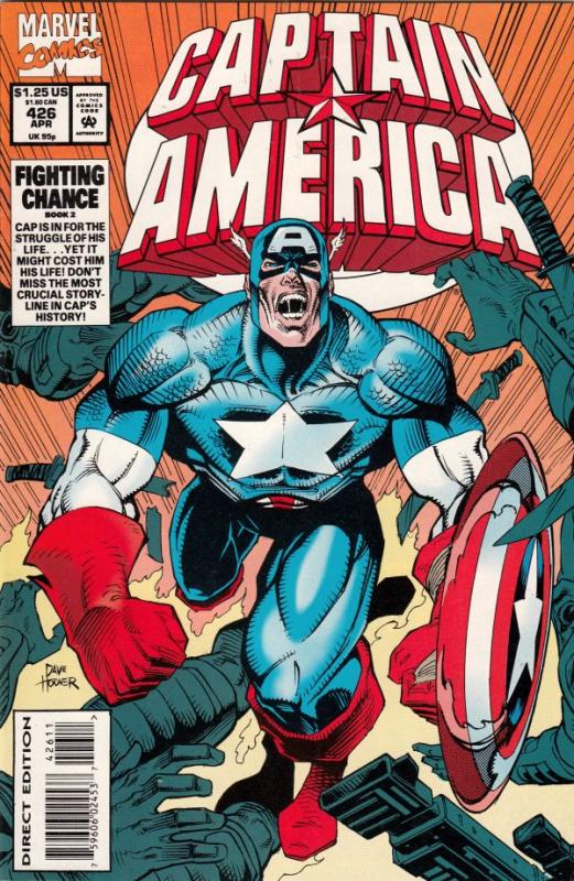 Captain America #426 (Apr-94) NM+ Super-High-Grade Captain America