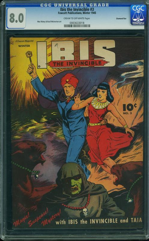 Ibis the Invincible (Fawcett, 1945) CGC 8.0