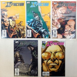 X-Factor Lot of 5 #42, 45, 46, 47, 48 (2009) Marvel Comics 1st Print Comic Books