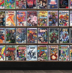 Huge Lot 150+ Comics with Star Trek, Batman, Fantastic Force & More!