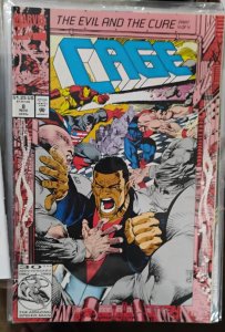 CAGE  # 8 1992  marvel disney luke cage the evil and the cure