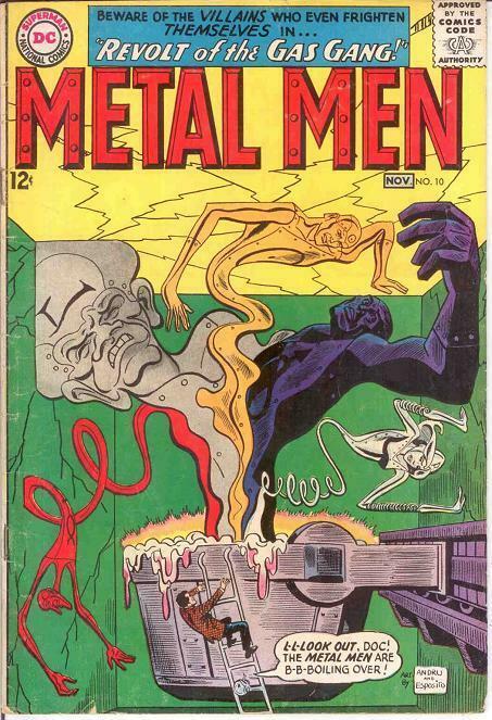 METAL MEN 10 VG-F   November 1964 COMICS BOOK