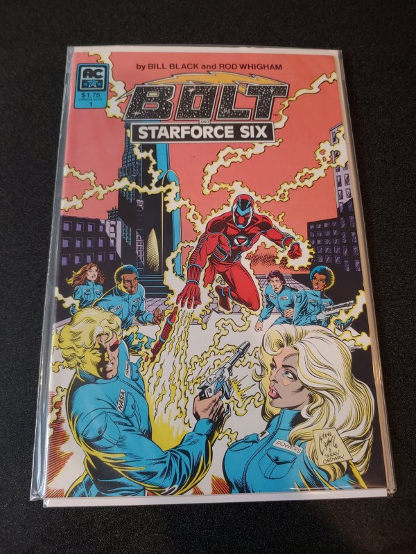 ​BOLT AND STARFORCE SIX #1 NM JERRY ORDWAY