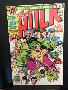 The Incredible Hulk #200 (1976) The key 200th issue! High-grade beauty VF/NM