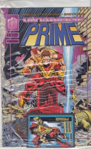Prime (Vol. 1) #2 (with card) VF/NM ; Malibu | Ultraverse