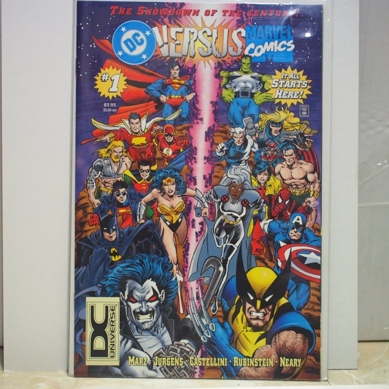 DC Versus Marvel/Marvel Versus DC #1 (1996) NM Unread